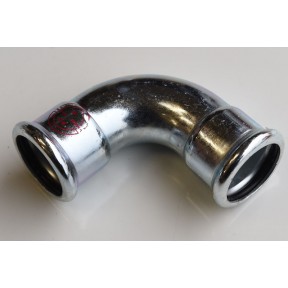 Carbon steel press-fit 90 deg elbow